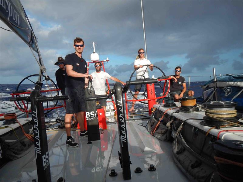 Maserati during the Cape to Rio yacht race photo copyright Imagina taken at Royal Cape Yacht Club and featuring the Volvo 70 class