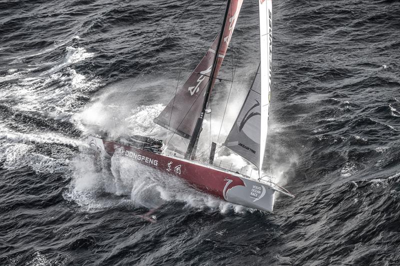 Strong winds in the South Pacific during Volvo Ocean Race Leg 5 photo copyright Ainhoa Sanchez / Volvo Ocean Race taken at  and featuring the Volvo One-Design class