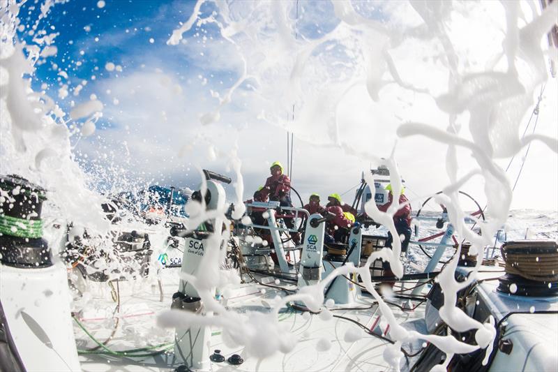 Approaching Cape Horn during Volvo Ocean Race Leg 5 - photo © Anna-Lena Elled / Team SCA / Volvo Ocean Race