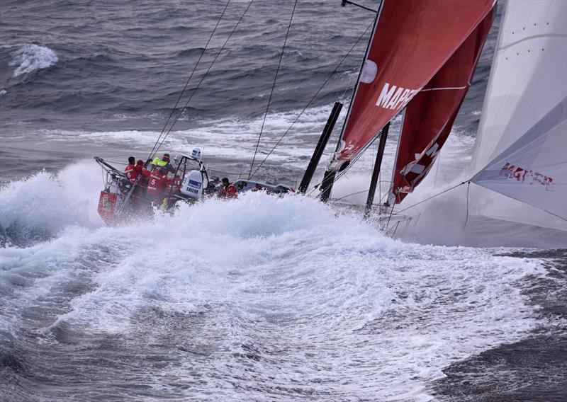 Round Cape Horn during Volvo Ocean Race Leg 5 photo copyright Rick Tomlinson / Volvo Ocean Race taken at  and featuring the Volvo One-Design class