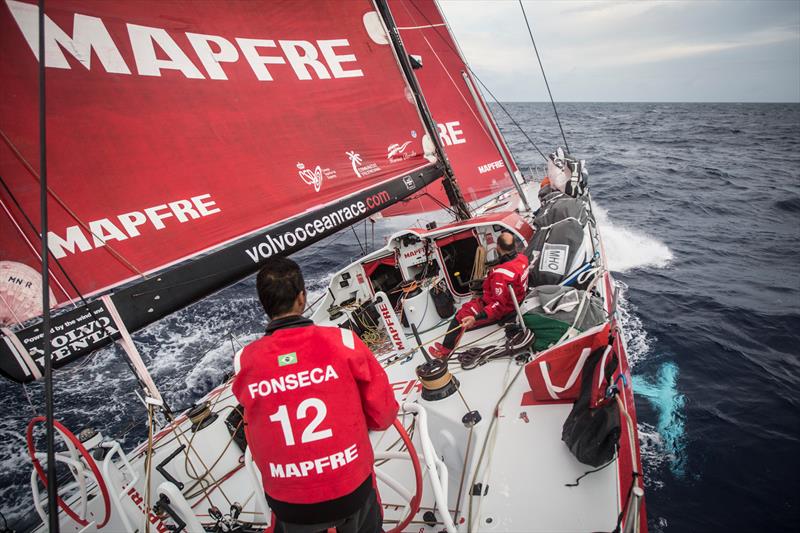 MAPFRE finishes 2nd in Volvo Ocean Race Leg 5 - photo © Francisco Vignale / MAPFRE / Volvo Ocean Race