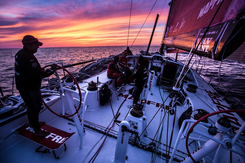MAPFRE finish 4th in Volvo Ocean Race Leg 6 - photo © Francisco Vignale / MAPFRE / Volvo Ocean Race