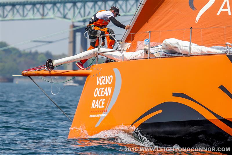 Volvo Ocean Race Leg 7 starts from Newport, Rhode Island photo copyright Leighton O'Connor / www.leightonoconnor.com taken at  and featuring the Volvo One-Design class