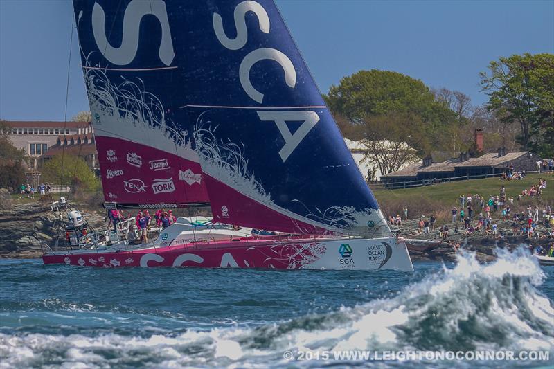 Volvo Ocean Race Leg 7 starts from Newport, Rhode Island photo copyright Leighton O'Connor / www.leightonoconnor.com taken at  and featuring the Volvo One-Design class