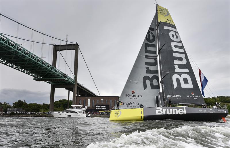 Volvo Ocean Race final In-Port race in Gothenburg photo copyright Ricardo Pinto / Volvo Ocean Race taken at  and featuring the Volvo One-Design class