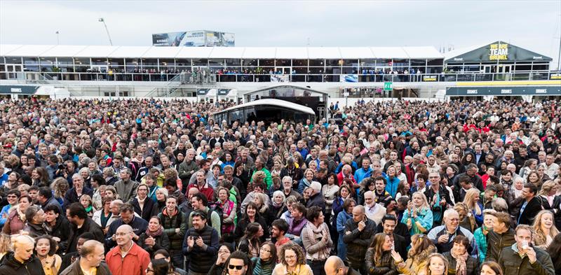 Volvo Ocean Race crowds photo copyright Victor Fraile / Power Sport Images taken at  and featuring the Volvo One-Design class