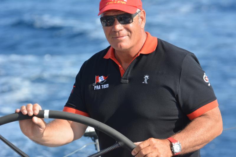 Lionel Péan, skipper of the Volvo 70, SFS II - photo © Antoine Beysens