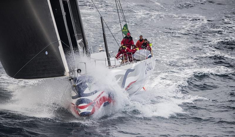 Giacomo powers towards the finish in the Rolex Sydney Hobart Yacht Race photo copyright Rolex / Kurt Arrig taken at Cruising Yacht Club of Australia and featuring the Volvo 70 class