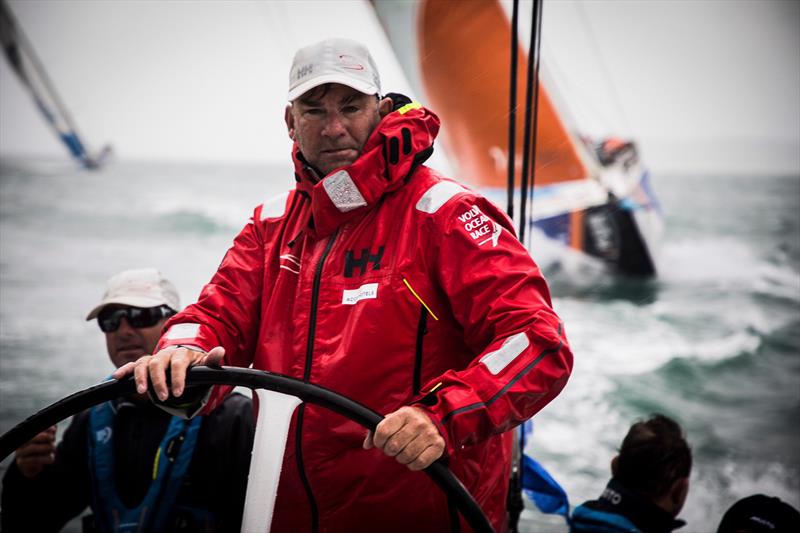 Team Sun Hung Kai/Scallywag during the Leg 0 Round the Isle of Wight Race - photo © Konrad Frost / Volvo Ocean Race