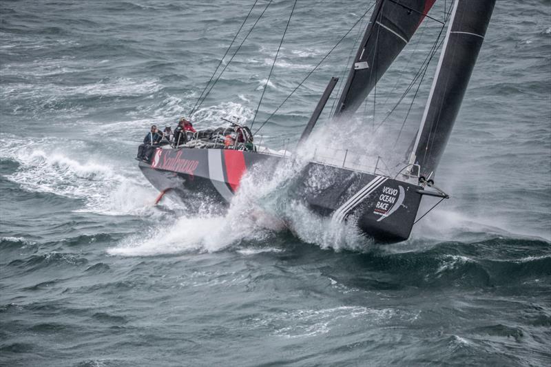 Team Sun Hung Kai/Scallywag during the Leg 0 Round the Isle of Wight Race - photo © Ainhoa Sanchez / Volvo Ocean Race