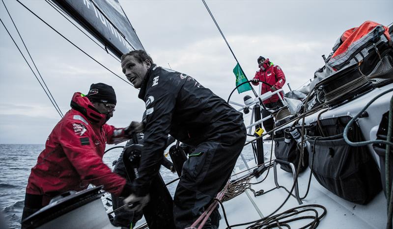 Morning on board SHK in the Rolex Fastnet Race - photo © Konrad Frost / Volvo Ocean Race