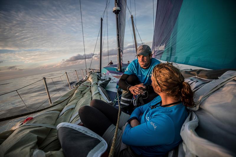 Volvo Ocean Race Leg Zero Saint Malo to Lisbon, on board team AkzoNobel - photo © Konrad Frost / Volvo Ocean Race