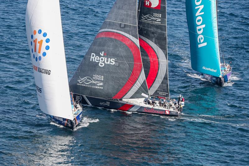 MAPFRE In-Port Race Alicante photo copyright Ainhoa Sanchez / Volvo Ocean Race taken at  and featuring the Volvo One-Design class