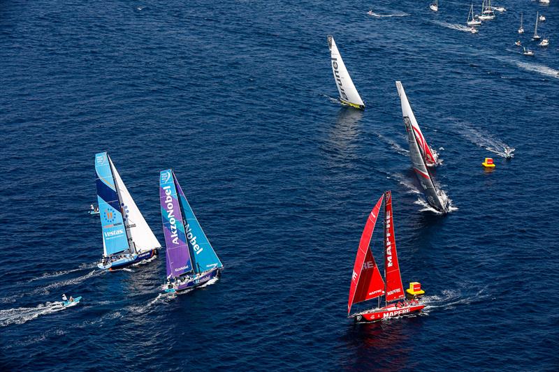 MAPFRE In-Port Race Alicante photo copyright Ainhoa Sanchez / Volvo Ocean Race taken at  and featuring the Volvo One-Design class