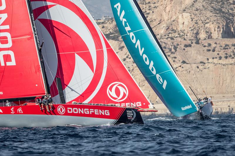 MAPFRE In-Port Race Alicante photo copyright Eloi Stichelbaut / Dongfeng Race Tea taken at  and featuring the Volvo One-Design class