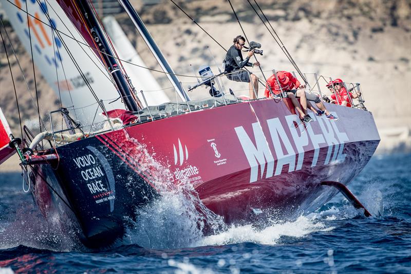 MAPFRE win the MAPFRE In-Port Race Alicante - photo © María Muiña / MAPFRE