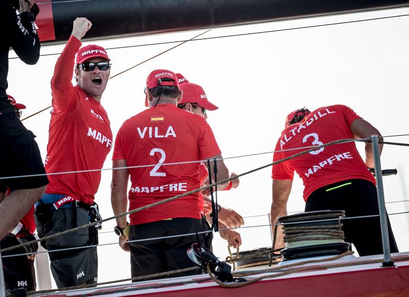 MAPFRE win the MAPFRE In-Port Race Alicante - photo © María Muiña / MAPFRE