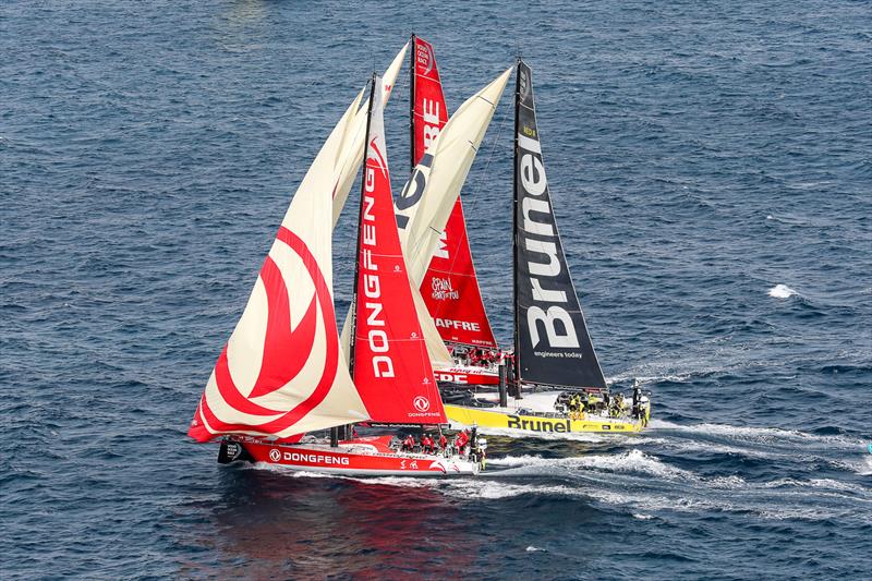 Volvo Ocean Race Leg 1 Start in Alicante photo copyright Ainhoa Sanchez / Volvo Ocean Race taken at  and featuring the Volvo One-Design class