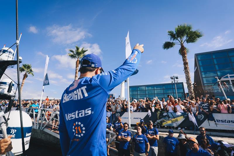 Volvo Ocean Race Leg 1 Start in Alicante photo copyright Atila Madrona / Vestas 11th Hour Racing taken at  and featuring the Volvo One-Design class