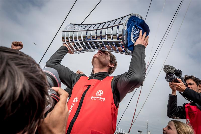 Dongfeng Race Team win the Volvo Ocean Race 2017-18 photo copyright Ainhoa Sanchez / Volvo Ocean Race taken at  and featuring the Volvo One-Design class