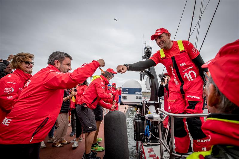 Xabi Fernández's MAPFRE finish second overall in the Volvo Ocean Race 2017-18 photo copyright Ainhoa Sanchez / Volvo Ocean Race taken at  and featuring the Volvo One-Design class