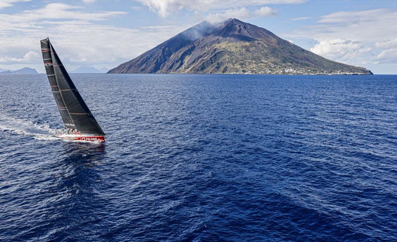 Volvo 70 'I Love Poland' in the 2020 Rolex Middle Sea Race - photo © Rolex / Carlo Borlenghi 