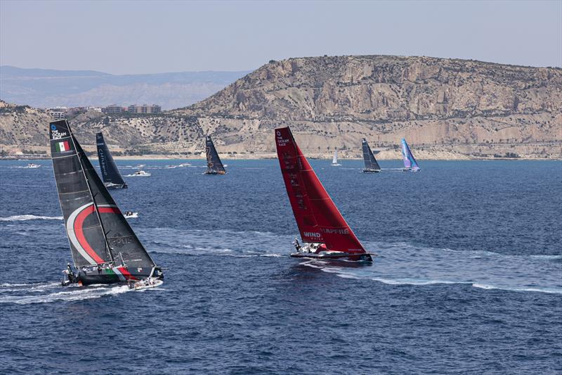 Start of the Third Leg of The Ocean Race Europe, from Alicante, Spain, to Genoa, Italy photo copyright Sailing Energy / The Ocean Race taken at  and featuring the Volvo One-Design class