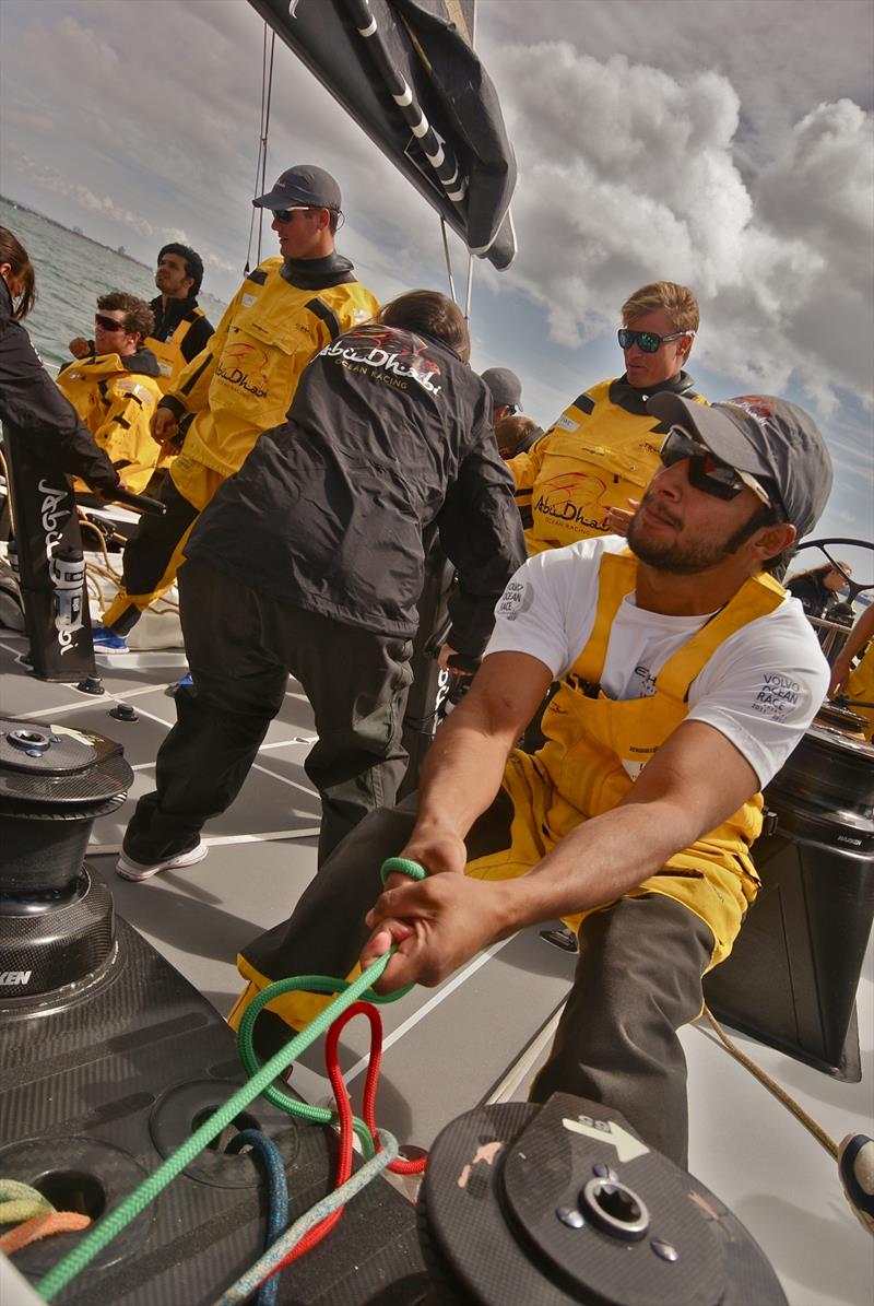 Some of the world’s top young sailors are hoping to secure their place with Abu Dhabi Ocean Racing photo copyright Tom Bushell taken at  and featuring the Volvo 70 class