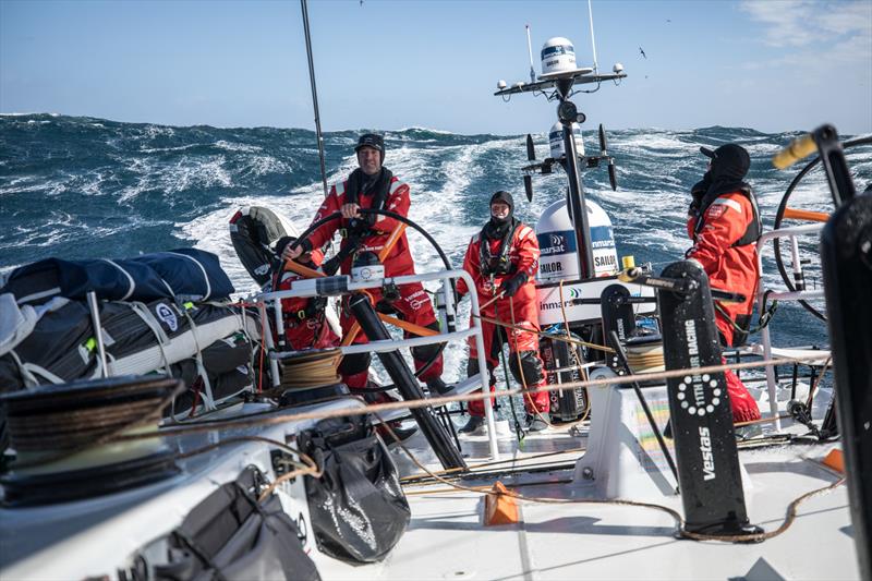 Leg 3, Day 5 - Volvo Ocean Race - Southern Ocean gale photo copyright Sam Greenfield / Volvo Ocean Race taken at  and featuring the Volvo One-Design class