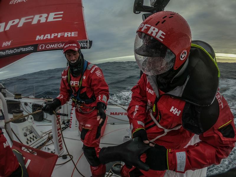 Leg 3, Cape Town to Melbourne, day 09, on board MAPFRE photo copyright Jen Edney / Volvo Ocean Race taken at  and featuring the Volvo One-Design class