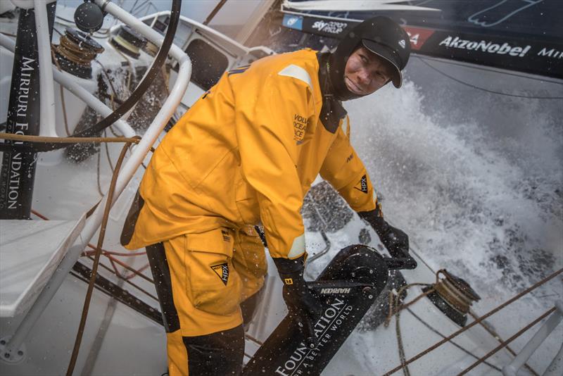 Leg 3, Cape Town to Melbourne, day 09, on board Turn the Tide on Plastic. - photo © Jeremie Lecaudey / Volvo Ocean Race