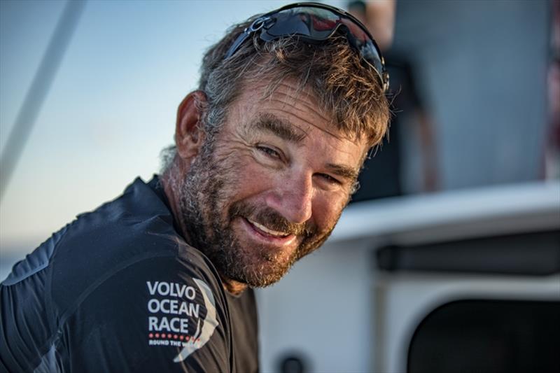 Volvo Ocean Race Leg 6 to Auckland, day 15 on board Sun hung Kai / Scallywag. David Witt. 21 February photo copyright Jeremie Lecaudey / Volvo Ocean Race taken at  and featuring the Volvo One-Design class