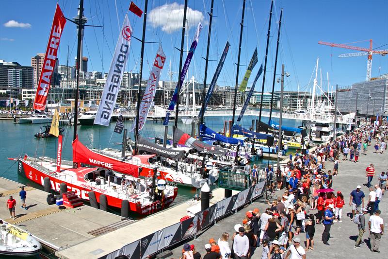 Dockside - Volvo Ocean Race - Auckland Stopover In Port Race, Auckland, March 10, photo copyright Richard Gladwell taken at  and featuring the Volvo One-Design class