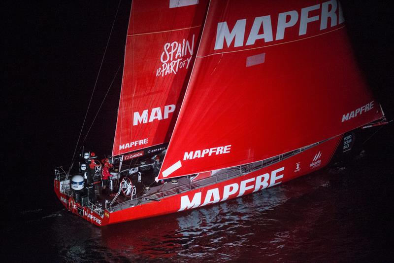 Leg 7 from Auckland to Itajai. MAPFRE finish in 5th place on Leg 7 of the Volvo Ocean Race in Itajai, Brazil. 08 April, . - photo © Brian Carlin / Volvo Ocean Race