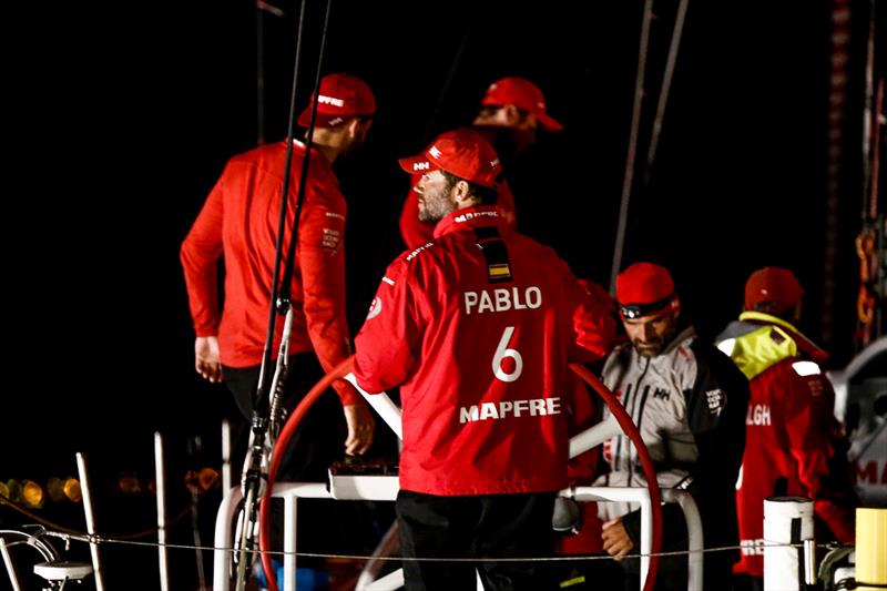 Leg 7 from Auckland to Itajai. Arrivals. 08 April,  photo copyright Pedro Martinez / Volvo Ocean Race taken at  and featuring the Volvo One-Design class