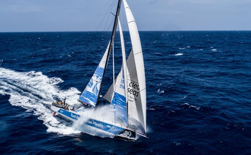 Volvo Ocean Race Leg 8 from Itajai to Newport, day 11, on board Turn the Tide on Plastic photo copyright James Blake / Volvo Ocean Race taken at  and featuring the Volvo One-Design class