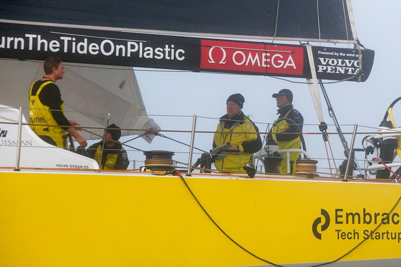 Team Brunel - Leg 8 from Itajai to Newport. Arrivals. 08 May, 2018. - photo © Jesus Renedo / Volvo Ocean Race