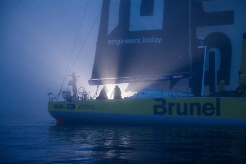 Team Brunel - Leg 8 from Itajai to Newport. Arrivals. 08 May, 2018 photo copyright Jesus Renedo / Volvo Ocean Race taken at  and featuring the Volvo One-Design class