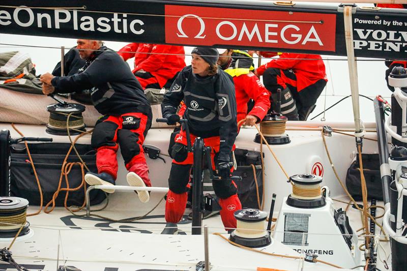 Dongfeng - Leg 9, from Newport to Cardiff, arrivals. 29 May,  photo copyright Jesus Renedo / Volvo Ocean Race taken at  and featuring the Volvo One-Design class