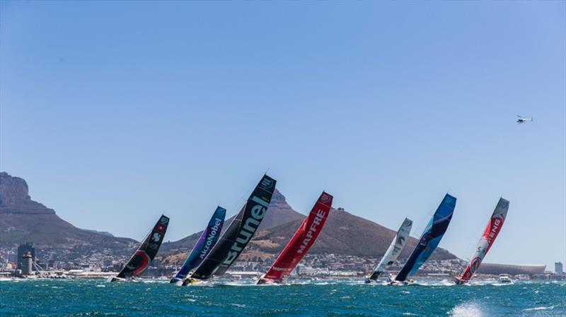 Volvo Ocean Race Leg 3, Cape Town to Melbourne, start day. - photo © Pedro Martinez / Volvo Ocean Race