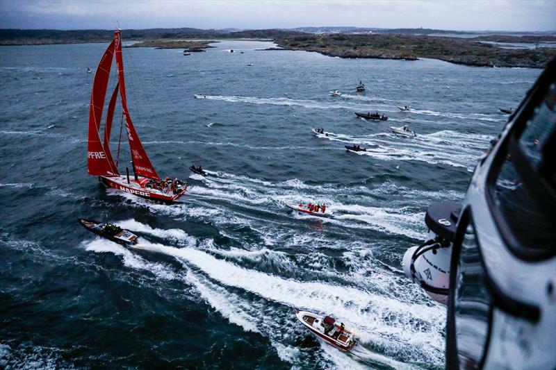 MAPFRE - Leg 10, from Cardiff to Gothenburg, arrivals. 14 June,  photo copyright Ainhoa Sanchez / Volvo Ocean Race taken at  and featuring the Volvo One-Design class