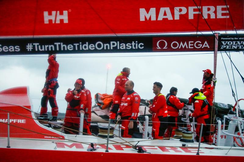 MAPFRE - Leg 10, from Cardiff to Gothenburg, arrivals. 14 June,  photo copyright Jesus Renedo / Volvo Ocean Race taken at  and featuring the Volvo One-Design class