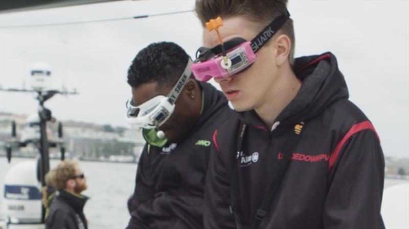 Team Brunel with Drone Racing League in Gothenburg - photo © Team Brunel