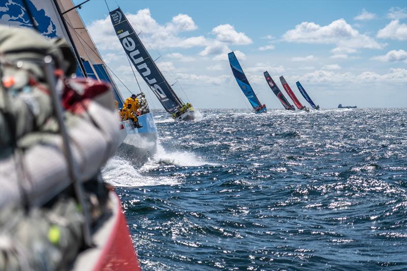 Leg 11, from Gothenburg to The Hague, day 01 on board MAPFRE. 21 June,  photo copyright Ugo Fonolla / Volvo Ocean Race taken at  and featuring the Volvo One-Design class