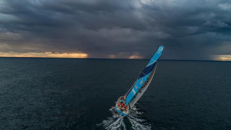 Leg 11, from Gothenburg to The Hague, day 01 on board Vestas 11th Hour. 21 June,  photo copyright Jeremie Lecaudey / Volvo Ocean Race taken at  and featuring the Volvo One-Design class