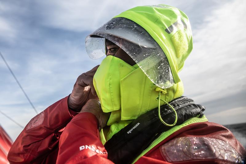 Leg 11, from Gothenburg to The Hague, day 03 on board Dongfeng. Stu Bannatyne. 23 June,  photo copyright Martin Keruzore / Volvo Ocean Race taken at  and featuring the Volvo One-Design class
