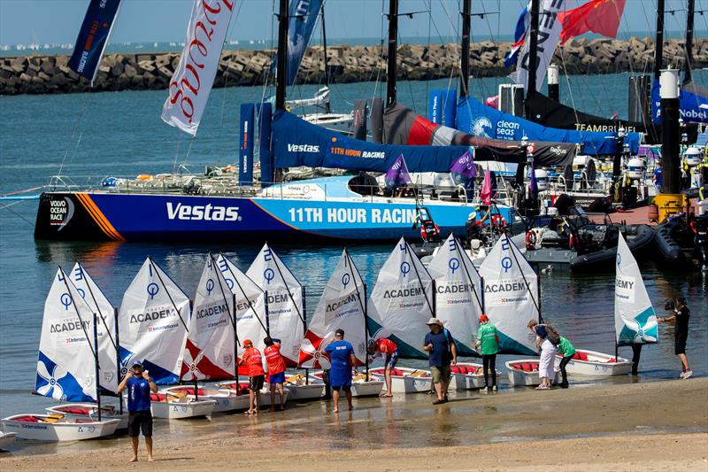 The Hague stopover. Academy. 27 June, 2018 photo copyright Pedro Martinez / Volvo Ocean Race taken at  and featuring the Volvo One-Design class