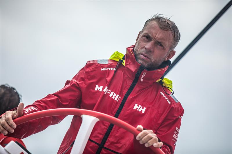 Rob Greenhalgh, Leg 4, Melbourne to Hong Kong, Day 10 on board MAPFRE photo copyright Ugo Fonolla / Volvo Ocean Race taken at  and featuring the Volvo One-Design class