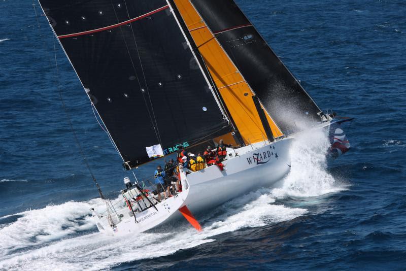 Volvo 70 Wizard (USA) has won the 2019 RORC Caribbean 600 Trophy, scoring the best corrected time under IRC photo copyright Tim Wright / Photoaction.com taken at Royal Ocean Racing Club and featuring the Volvo 70 class