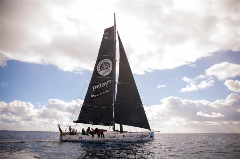 Johannes Schwarz's Volvo 70 Green Dragon is expected to take Monohull Line Honours in the RORC Transatlantic Race - photo © James Mitchell / RORC